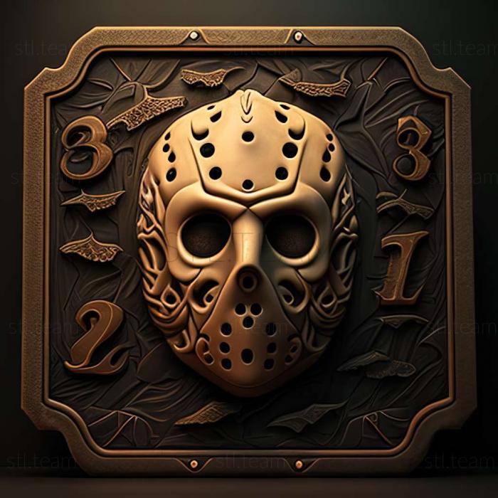 3D model Friday the 13th Killer Puzzle game (STL)